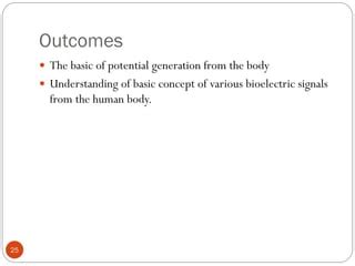 Sources Of Bioelectric Potentials Ppt