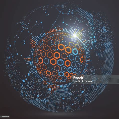 Futuristic Globalization Interface A Sense Of Science And Technology