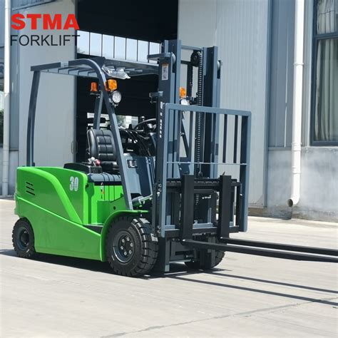 Stma T Wheel Electric Forklift Truck Kg Three Wheel Forklift