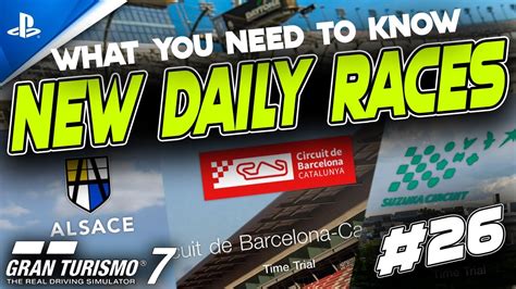 Gt New Daily Races For Gran Turismo Preview Week Th June