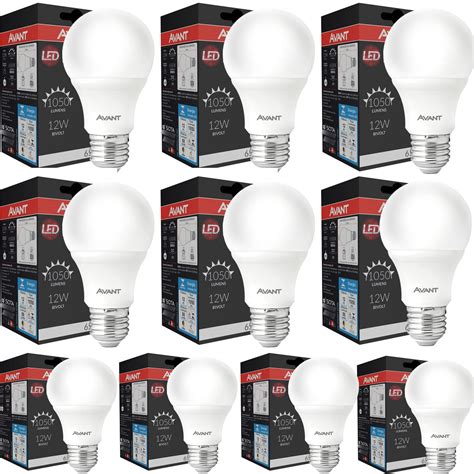 Kit Lampada Pera Led K Branco Frio W Bivolt Casa Lustre