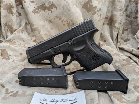 Glock 26 Gen 3 9mm Pistol G26 Used Good Condition 2 10rd Mag Semi