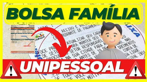 Bolsa Fam Lia Voc Tem Cadastro Unipessoal Veja O Que Deve Ser Feito