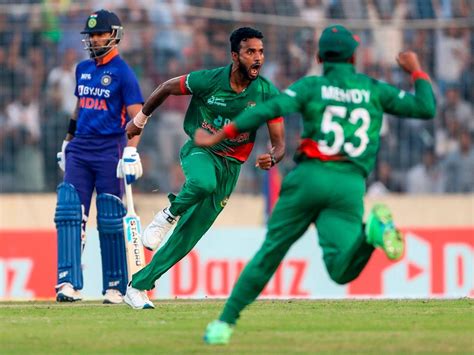 IND vs BAN 2nd ODI Highlights शरयस अकषर और रहत क अरधशतक पर फर