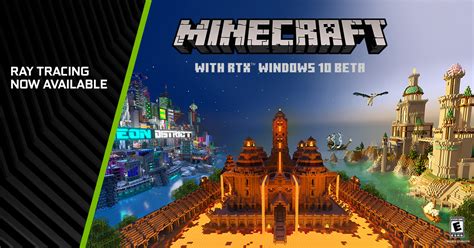 Minecraft Con RTX Beta Ya Está Disponible Noticias GeForce NVIDIA