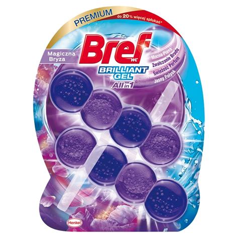 Bref Wc Brilliant Gel All In Zawieszka Myj Co Zapachowa Do Muszli Wc