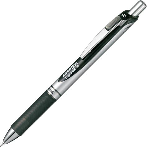 Pentel Energel Knock Kugelschreiber Mm Nadelspitze Schwarze Tinte