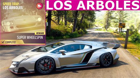 Speed Trap Los Rboles Lamborghini Veneno Tune S