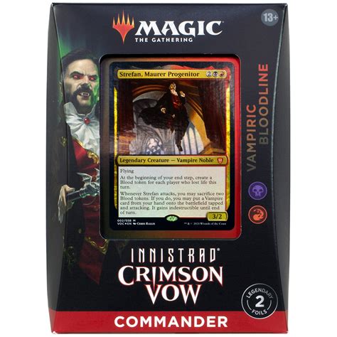 Mtg Innistrad Crimson Vow Commander Vampiric Bloodline