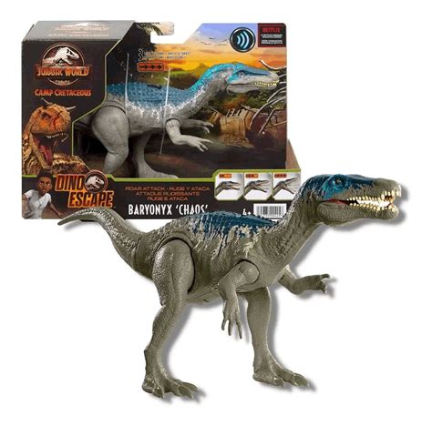 Baryonyx Brinquedo - Boneco Jurassic World Baryonyx Chaos Com Som Dino Mattel | Parcelamento ...