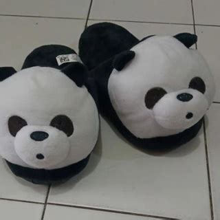 Jual Sale Sandal Rumah Sendal Kamar Lantai We Bare Bears Panda Empuk