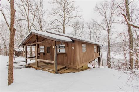 Ohio State Park Lodges in Winter