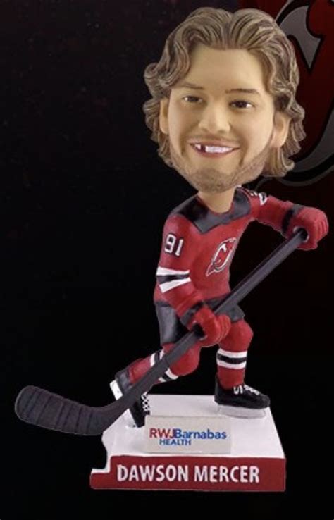 Dawson Mercer, New Jersey Devils Bobblehead – Fourth Line Bobbleheads