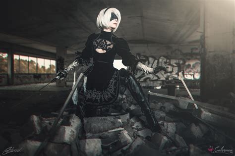 Nier Automata Cosplay Artwork Wallpaper Hd Girls Wallpapers 4k