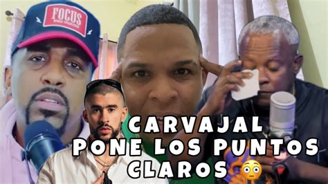 CARVAJAL PONE LOS PUNTOS CLAROS HABLA DE BadBunnyPR GERMAN