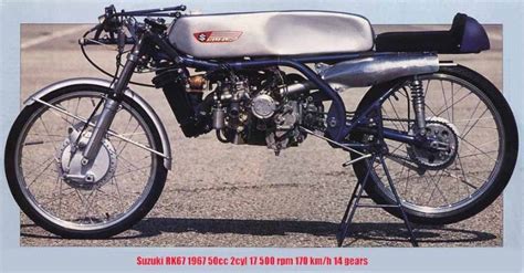 Prl Suzuki Rk67 1967 50cc Twin 17500rpm Racing Motorcycles Suzuki