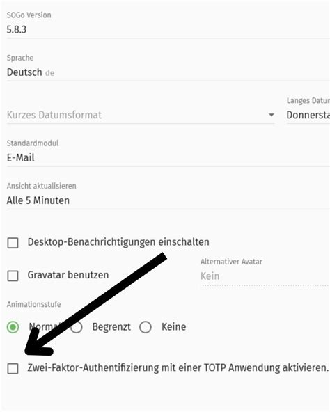 Zwei Faktor Authentifizierung 2FA