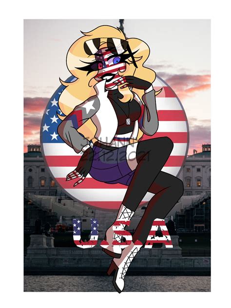 Countryhuman Usa By Funtimelunaanimatric On Deviantart