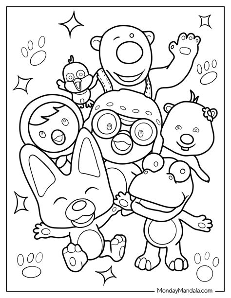 24 Pororo Coloring Pages (Free PDF Printables)