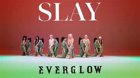 SLAY Everglow Lyrics 에버글로우 Member Line Lyrics YouTube