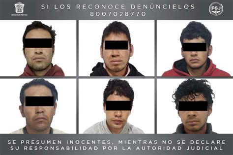 DETIENE FGJEM A SEIS SUJETOS INVESTIGADOS POR SECUESTRO Y HOMICIDIO DE