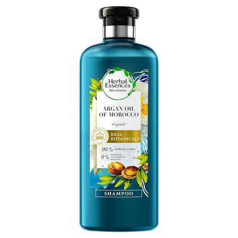 Herbal Essences Bio Renew Shampoo 400 Ml Argan Oil Of Morocco Repair Partnered With Royal