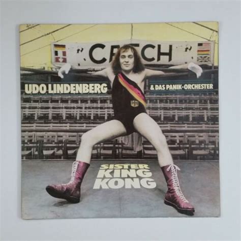 Udo Lindenberg Sister King Kong 622609 Gema Lp Vinyl Vg Gf Fold Out