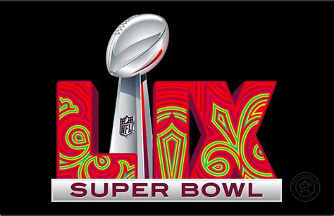 Super Bowl Logo Primary Dark Logo National Football League Nfl