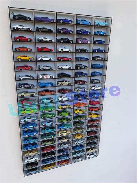 Scale Wall Display Or Stand Alone Shelf Hotwheels Etsy