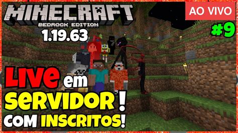 Live Em Servidor Minecraft Pe Bedrock Live Jogando