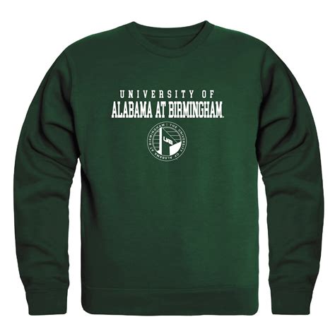 University Of Alabama At Birmingham Blazer UAB Seal Crewneck Sweatshirt