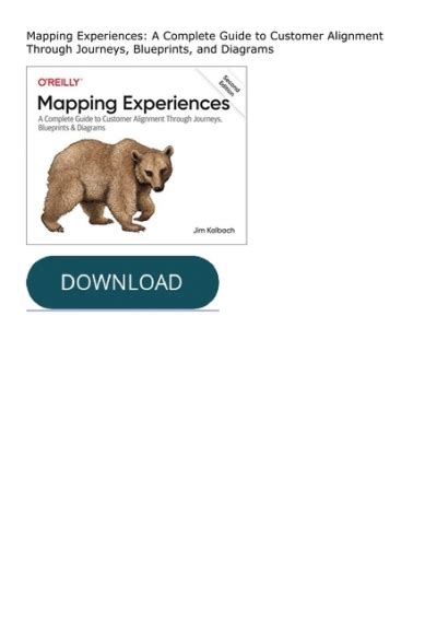 FREE READ PDF Mapping Experiences A Complete Guide To Customer