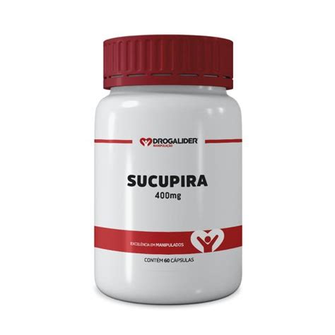 Sucupira 400mg 60 cápsulas Drogalider