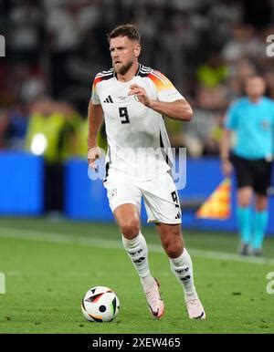 Il Tedesco Niclas Fullkrug Durante Il Turno Di Uefa Euro Del Al