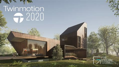 TWINMOTION 2020 EXTERIOR TUTORIAL 6 Making Of House In Forest Part 2