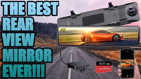 Euki M K Touchscreen Smart Mirror Dash Cam W Rear Camera Review