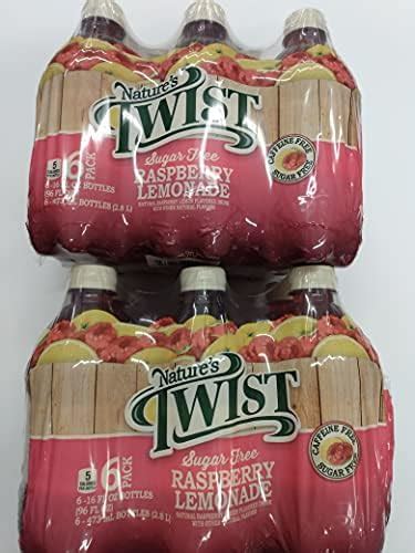 Natures Twist Sugar Free Lemonade 169 Ounce 24 Pack