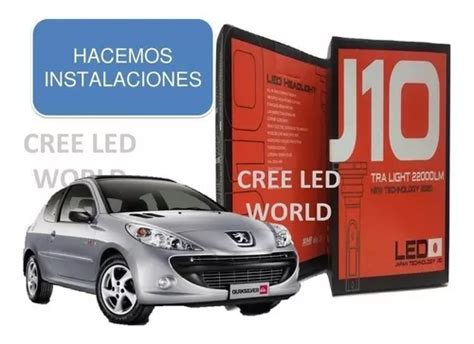 Luces Cree Led Lm J Peugeot Instalaci N