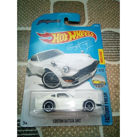 Jual Hot Wheels Custom Datsun 240Z White Shopee Indonesia