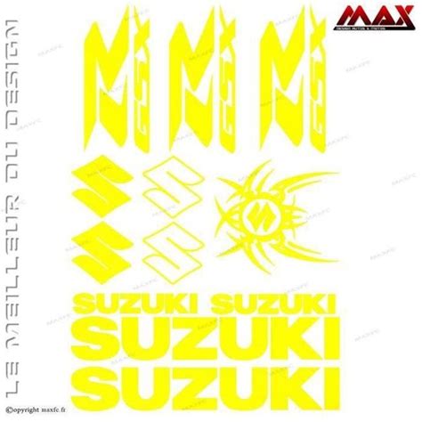 Stickers Suzuki Gsxr Jaune Gsx R Sticker