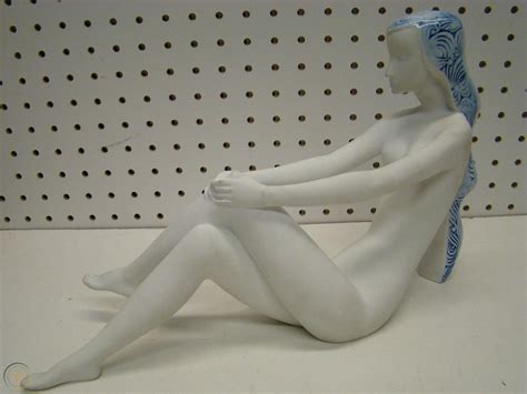 Art Moderne Royal Dux Jiri Cernoch Porcelain Nude Woman Figure Babeta