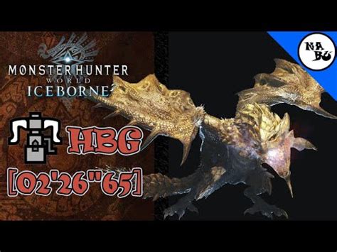 Mhw Pc Iceborne Gold Rathian Solo Hbg Slay Youtube