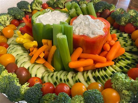 Vegetable Tray Vegetable Tray Vegetable Platter Garden Party Recipes