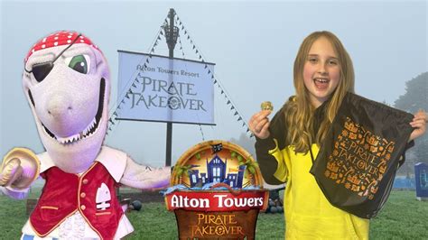 Alton Towers Pirate Takeover 2024 Opening Day YouTube