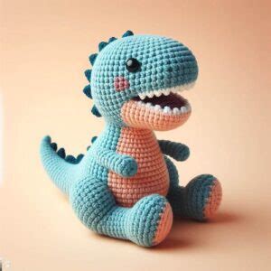 Crochet T Rex Dinosaur Amigurumi Idea All Crafts