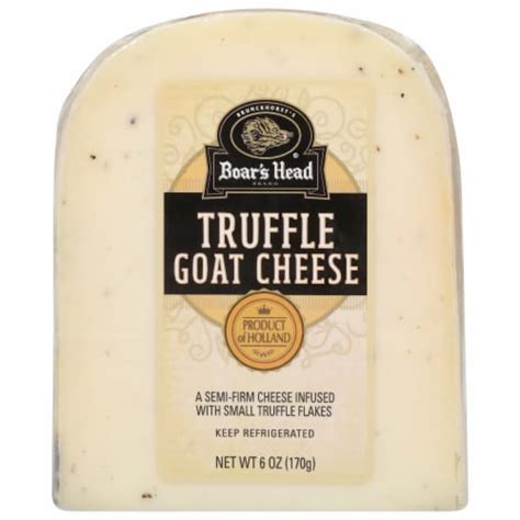 Boar S Head Truffle Goat Cheese 6 Oz Kroger