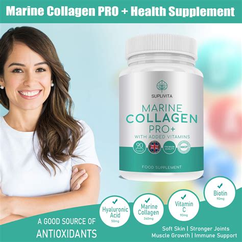 Suplivita Marine Collagen Pro Health Supplement Hyaluronic Acid