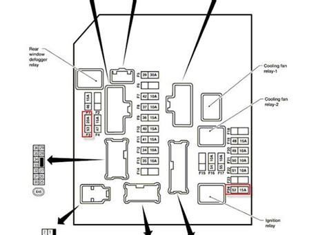 2013 Nissan Sentra Fuse Box Diagram