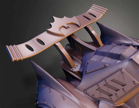 Batmobile Stl File For 3d Print