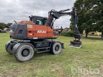 ATLAS 140 W Wheel Excavator From Sweden For Sale At Truck1 ID 6740091